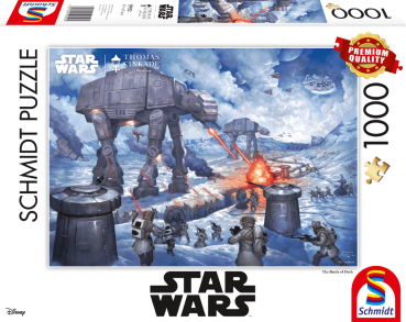 Preview: Schmidt Spiele Lucas Film, Star Wars, The Battle of Hoth - 1000 Teile Puzzle