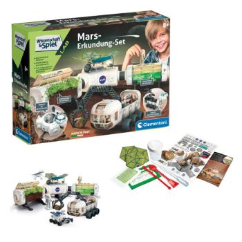 Preview: Clementoni 59289 – Mars-Erkundungs-Set Erkundungs-Spiel