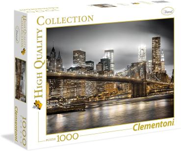 Preview: Clementoni High Quality Collection - 1000 Teile Puzzle - New York Skyline