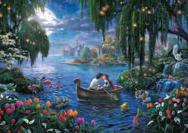 Preview: Schmidt Spiele Thomas Kinkade - The little Mermaid and Prince Eric - Puzzle 1000 Teile