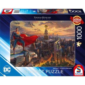 Preview: Schmidt Spiele Superman, Protector of Metropolis - Puzzle 1000 Teile - Thomas Kinkade Collection
