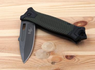 Preview: Snake Outdoor Messer schwer Klappmesser Glasbrecher Einhandmesser Gürtelclip EDC