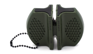 Messerschärfer Duo 2 in 1 Messer Schleifer Camping Carbit Messerschleifer