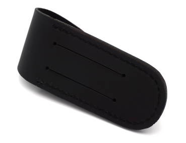 Preview: Messertasche Etui Leder für Messer Taschenmesser robust bis 11cm Heftlänge