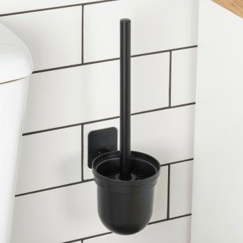 Silikon WC Bürste ohne Bohren Camping Wohnmobil Klobürste Wandmontage Vanlife