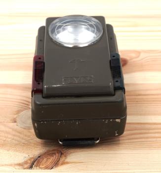 Preview: Militär Signalleuchte Taschenlampe Metall NATO BW VELAMP Armee