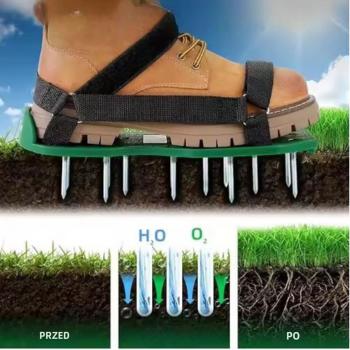 Rasenlüfter Schuhe Nagelschuhe Vertikutierer Lüfterschuhe Gartenschuhe Estrich