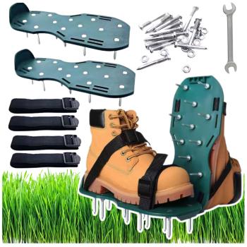 Rasenlüfter Schuhe Nagelschuhe Vertikutierer Lüfterschuhe Gartenschuhe Estrich