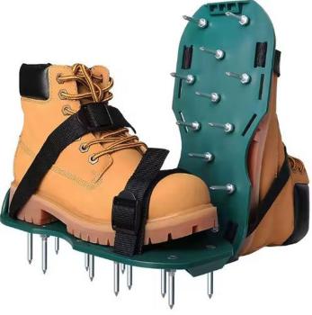 Preview: Rasenlüfter Schuhe Nagelschuhe Vertikutierer Lüfterschuhe Gartenschuhe Estrich