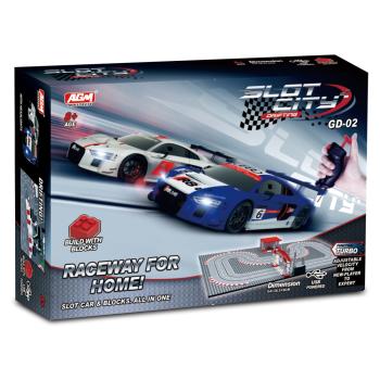 AGM Mastech Slot City Rennbahn 1:87 Baustein-Kompatibel Version 02