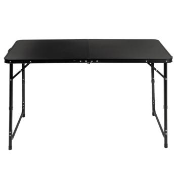Campingtisch faltbar ALU 120 cm Set mit 4 Hocker Klapp- Gartentisch Koffertisch
