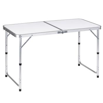 Preview: Campingtisch Aluminium Klapptisch höhenverstellbar Koffertisch Falttisch Outdoor