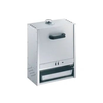 Preview: Peetz Räucherofen Smoker verzinkt Räucherschrank Fisch Fleisch Grill 50x39x28cm