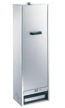 Preview: Peetz Räucherofen Smoker verzinkt Räucherschrank Fisch Fleisch Grill 120x39x28cm