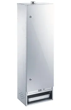 Preview: Peetz Räucherofen Smoker verzinkt Räucherschrank Fisch Fleisch Tür 120x39x28cm