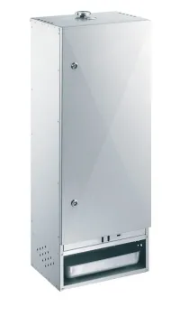 Preview: Peetz Räucherofen Smoker verzinkt Räucherschrank Fisch Fleisch Tür 100x39x28cm