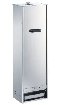Preview: Peetz Edelstahl Räucherofen Räucherschrank Fisch Fleisch 120x39x28cm Schieber