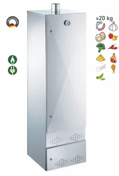 Peetz Kalträucherschrank verzinkt Räucherofen Räucherschrank 170x50x50cm Profi