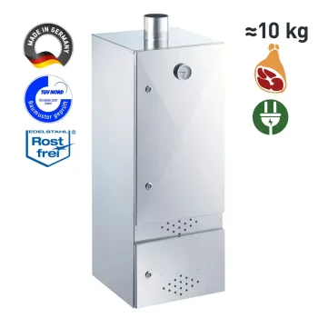 Peetz Kalträucherschrank Edelstahl Räucherofen Räucherschrank 100x39x40cm Profi