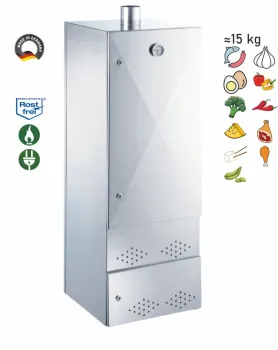 Peetz Kalträucherschrank Edelstahl Räucherofen Räucherschrank 140x50x50cm Profi