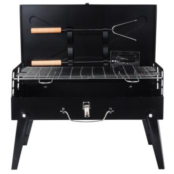 Grill Koffergrill Holzkohlegrill Klappgrill Campinggrill BBQ Zubehör Angeln