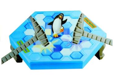 Preview: Eisklopf Spiel Pinguin Falle Geschicklichkeitsspiel Kinderspiel Tischspiel
