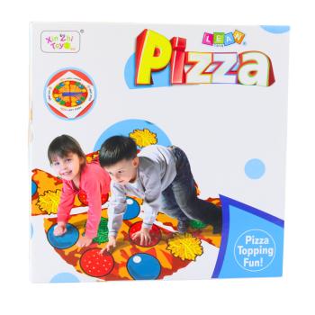 Preview: Pizza Matte Spiel Familienspiel Aktionsspiel Geschicklichkeit Körperbeherrschung