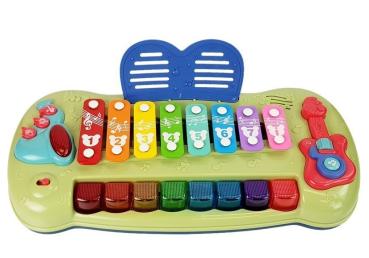 Preview: Lean Baby Grand Piano Becken Beleuchtete Tasten Musik Instrument Kinder