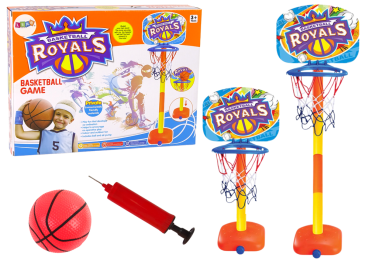 Basketballkorb Set Kinder 120cm Basketballständer Ball Pumpe Outdoor Indoor