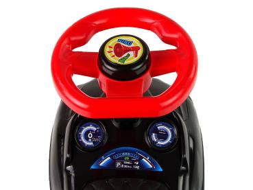 Preview: Lean Car Rider QX-3399-2 Hupe Schwarz Rutschauto Rutscher