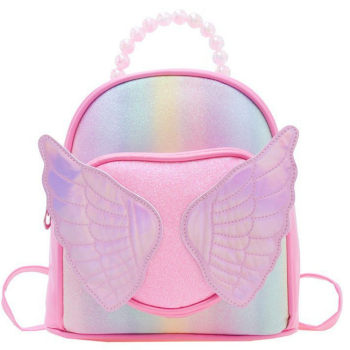 Lean Kinderrucksack Shiny Wings Pearls Rosa 22cm Rucksack