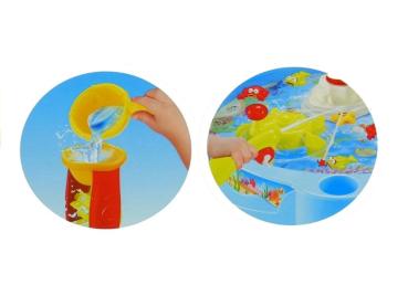 Angelspiel Kinder Spieltisch Musik Leuchtturm Angeln Lernen Spielzeug Set