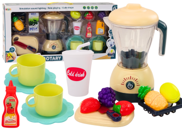 Lean Mixer-Set Früchte zum Schneiden Lichter Geräusche  Spielset Küche