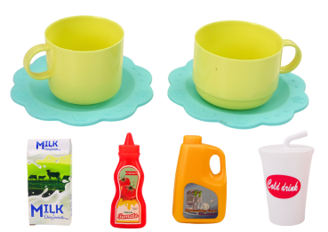 Preview: Lean Mixer-Set Früchte zum Schneiden Lichter Geräusche  Spielset Küche