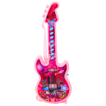 Preview: Lean E-Gitarre für Kinder Melodien Solmization Range Pink 29cm Instrument 