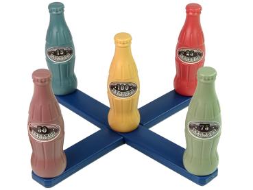 Preview: Ringewerfen Spiel Wurfflaschen Geschicklichkeitsspiel Garten Outdoor Punkte