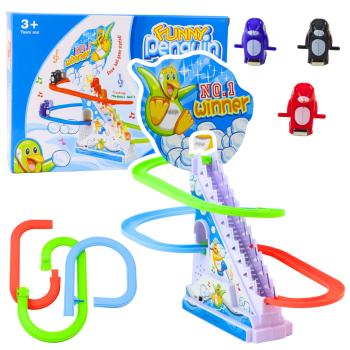 Pinguin Treppe Spielzeug Interaktiv Pinguine Rolltreppe Kinder Spielset Musik