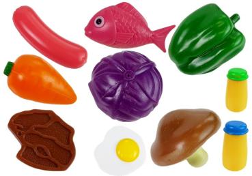 Preview: Lean Küchenset Geschirr Cook 22-teilig Spielset Küche Spielzeug