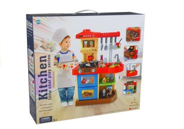 Preview: Lean Spielküche Sound- und Lichteffekte Spielset Küche Spielzeug