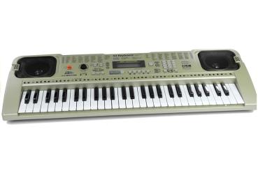Preview: Lean Keyboard Piano Klavier MQ807 54 Tasten LCD Anzeige Mikrofon USB Musik für Kinder