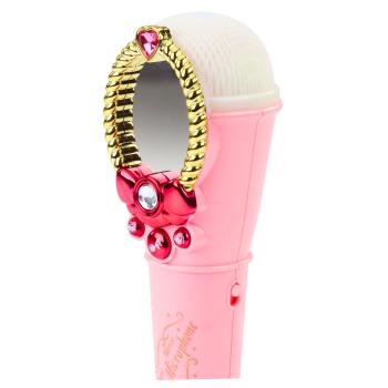 Preview: Lean Zauberspiegel mit Mikrofon USB MP3 Lichter Sounds Rosa für Kinder