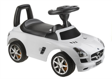 Lean Mercedes-Benz SLS AMG Weiß - Kinderrutschauto Rutscher
