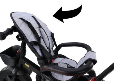 Lean Dreirad PRO550 Grau für Kinder