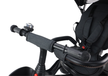 Preview: Lean Dreirad PRO550 Schwarz für Kinder