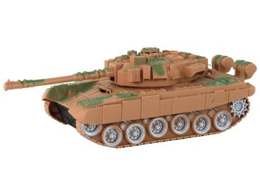 Preview: Lean R/C Panzer ferngesteuerte Lichter Sound Sand 1:18 27MHz RC-Fahrzeug