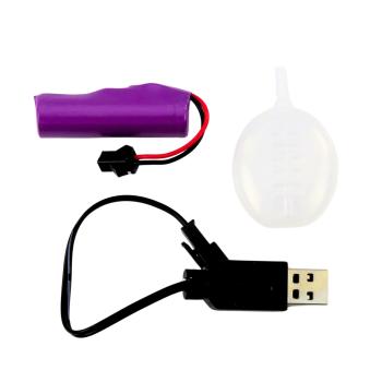 Preview: Lean RC-Polizei-Geländewagen mit Licht- und Raucheffekt 1:16 RC-Fahrzeug