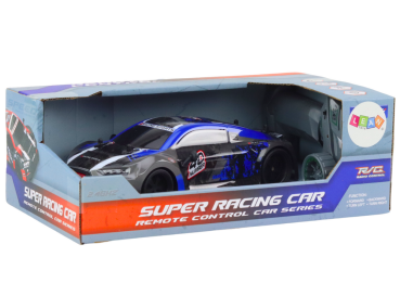 Lean RC Ferngesteuertes Auto 1:18 Gummiräder Drift Blau RC-Fahrzeug