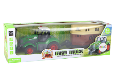 Lean RC Traktor Ferngesteuerter Traktor Landmaschine Anhänger Fernbedienung 1:24 RC-Fahrzeug