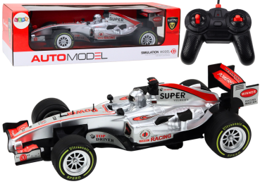 Lean Ferngesteuerter RC Racer 1:12 Silber Lichtgeräusche RC-Fahrzeug