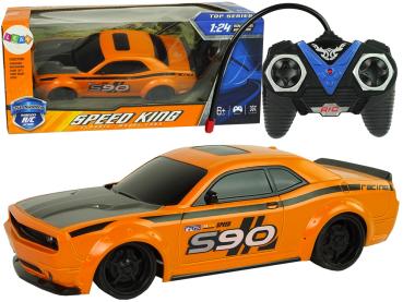 Lean Ferngesteuerter Sportwagen 1:24 racing orange 27 Mhz Pilot RC-Fahrzeug